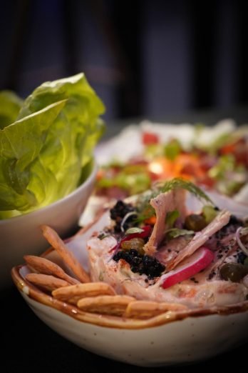 Ensaladilla rusa con ventresca de atún